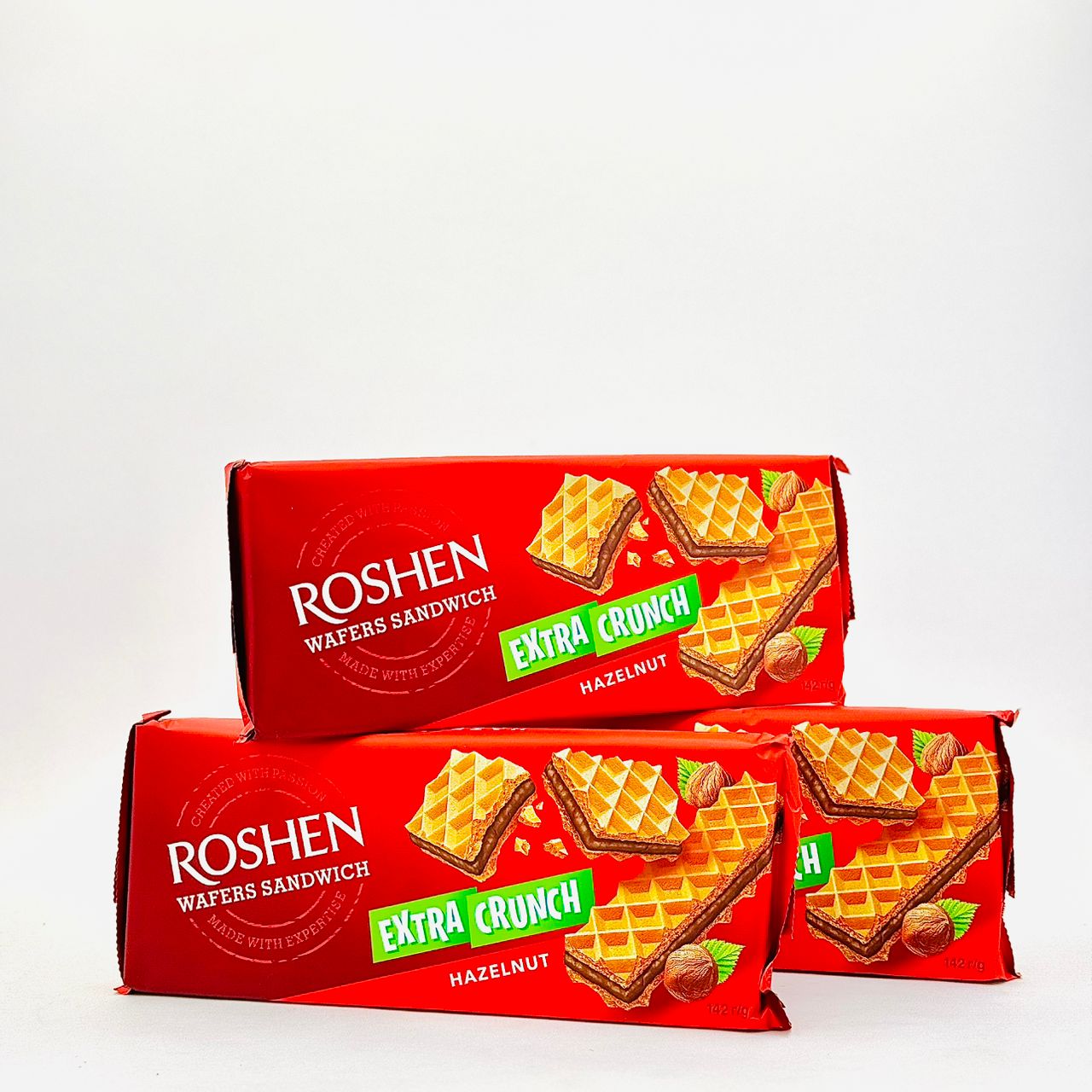 ویفرروشن ساندویچی اکسترا کرانچ ( Roshen Extra Crunch )